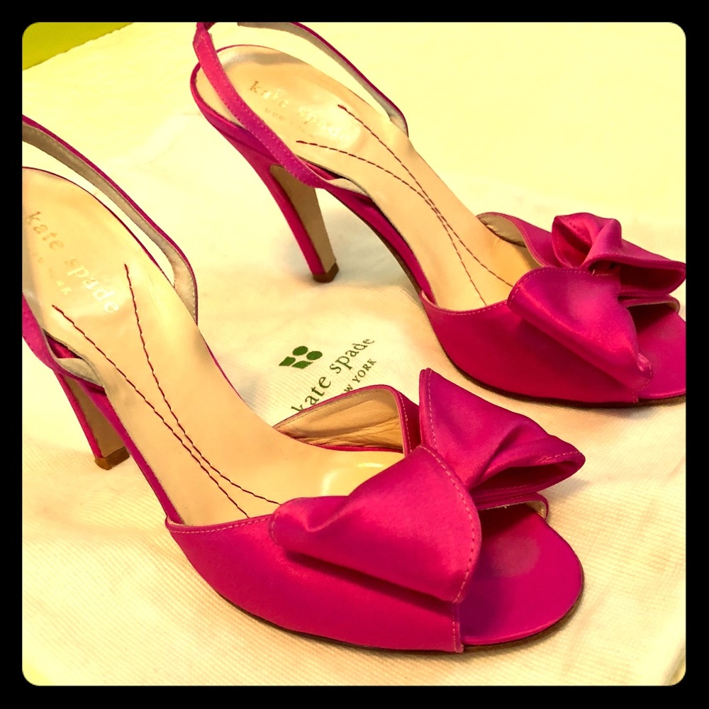 Kate spade adorable pink heels size 6